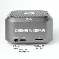 Wireless Portable Bluetooth Speaker - 5W Stereo Speakers - Best Bass and Sound Quality by Geeks N Gear - Hands... N7