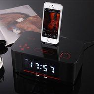 innuoo NFC Wireless Bluetooth Speaker for iOS iPhone 6s 6 plus 6 6plus 5s 5c 5 w/Snooze Clock N4