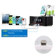 innuoo NFC Wireless Bluetooth Speaker for iOS iPhone 6s 6 plus 6 6plus 5s 5c 5 w/Snooze Clock N6