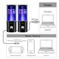 SoundSOUL Water Dancing Speakers Fountain Speakers LED Light Show Speakers (Dual 3W Speakers, 5 Colored LED Lights... N7