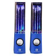 SoundSOUL Water Dancing Speakers Fountain Speakers LED Light Show Speakers (Dual 3W Speakers, 5 Colored LED Lights... N8