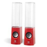 SoundSOUL Water Dancing Speakers Fountain Speakers LED Light Show Speakers (Dual 3W Speakers, 5 Colored LED Lights... N22
