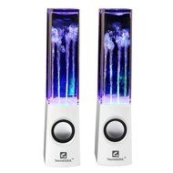 SoundSOUL Water Dancing Speakers Fountain Speakers LED Light Show Speakers (Dual 3W Speakers, 5 Colored LED Lights... N30