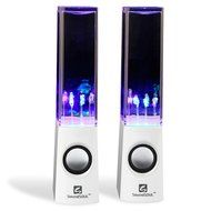 SoundSOUL Water Dancing Speakers Fountain Speakers LED Light Show Speakers (Dual 3W Speakers, 5 Colored LED Lights... N31