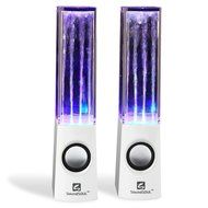 SoundSOUL Water Dancing Speakers Fountain Speakers LED Light Show Speakers (Dual 3W Speakers, 5 Colored LED Lights... N35