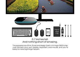 Q-Box Android 5.1 Tv Box Amlogic S905 Quad Core Kodi 16.0 2G/16G 4K Bluetooth 4.0 2.4G/5G Dual WIFI 1000M Gigabit... N3