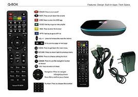 Q-Box Android 5.1 Tv Box Amlogic S905 Quad Core Kodi 16.0 2G/16G 4K Bluetooth 4.0 2.4G/5G Dual WIFI 1000M Gigabit... N5