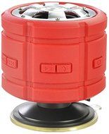 Azeca Distribution WS507-BL Waterproof Bluetooth Speaker with Pool Floaty Shower Wall Attachment and Carbineer... N5