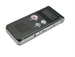 Generic 4GB Digital LCD Voice Recorder Stereo Rcorder Supports Time Display