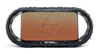 ECOXGEAR ECOXBT Rugged and Waterproof Wireless Bluetooth Speaker (Orange) N2