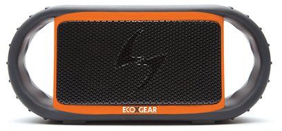 ECOXGEAR ECOXBT Rugged and Waterproof Wireless Bluetooth Speaker (Orange) N4