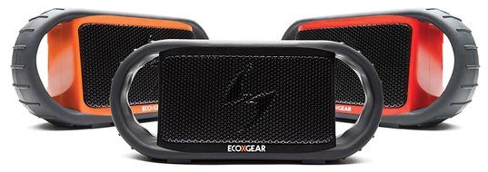 ECOXGEAR ECOXBT Rugged and Waterproof Wireless Bluetooth Speaker (Orange) N17