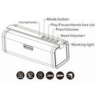 Mini Bluetooth Speakers, HLS S311 10W Dual-Driver Portable Wireless Stereo Outdoor Speaker with FM Radio, Micro... N2