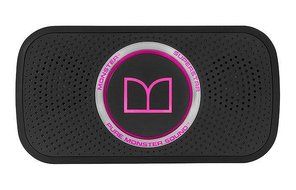 Monster Cable SuperStar High Definition Bluetooth Speakers, Multilingual (Black/Neon Pink)