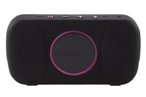 Monster Cable SuperStar High Definition Bluetooth Speakers, Multilingual (Black/Neon Pink) N3