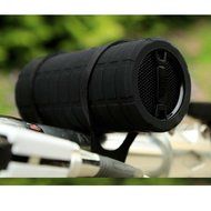 MakeTheOne&reg; Portable Shockproof Bike Bicycle Bluetooth Wireless Speaker HiFi Bass Black for Smart Phone and Tablet