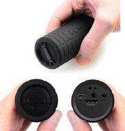 MakeTheOne&reg; Portable Shockproof Bike Bicycle Bluetooth Wireless Speaker HiFi Bass Black for Smart Phone and Tablet N3