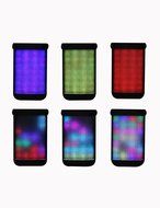Anonsuo A8 Stereo lossless hi-fi Audio Portable wireless outdoor Bluetooth Speakers with LED Lights and powerbank N3