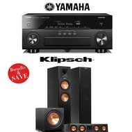 Yamaha AVENTAGE RX-A860BL 7.2 Channel Network AV Receiver + Klipsch RP-260F + Klipsch RP-440C + Klipsch R-112SW...