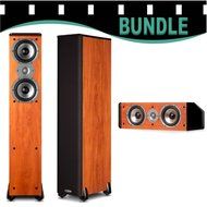 Polk Audio Home Theater System (2) TSi300 Floorstanding Speakers &amp; (1) CS10 Center Channel Speaker