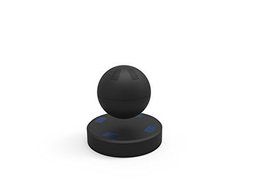 MMOO Remote Control Wireless Bluetooth Magnetic Levitation Sphere Floating Speaker Supports NFC TF Card (Black)