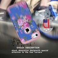 iPhone 7 Case,SAVYOU Flowers Series Dual Layer Case for iPhone 7 Armor Shield Shock Absorbent Hard PC Cover and... N27