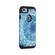 iPhone 7 Case,SAVYOU Flowers Series Dual Layer Case for iPhone 7 Armor Shield Shock Absorbent Hard PC Cover and... N34