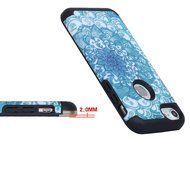 iPhone 7 Case,SAVYOU Flowers Series Dual Layer Case for iPhone 7 Armor Shield Shock Absorbent Hard PC Cover and... N36
