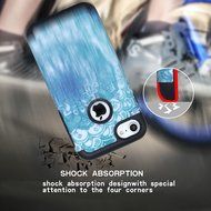 iPhone 7 Case,SAVYOU Flowers Series Dual Layer Case for iPhone 7 Armor Shield Shock Absorbent Hard PC Cover and... N37