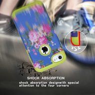 iPhone 7 Case,SAVYOU Flowers Series Dual Layer Case for iPhone 7 Armor Shield Shock Absorbent Hard PC Cover and... N42