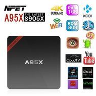 NPET NEXBOX A95X TV Box Android 6.0 S905X 1GB/8GB