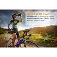 Andoer AEC Bluetooth Stereo Speaker Bass Subwoofer with MIC Support TF FM Line in Handsfree Call for iPhone iPad... N16