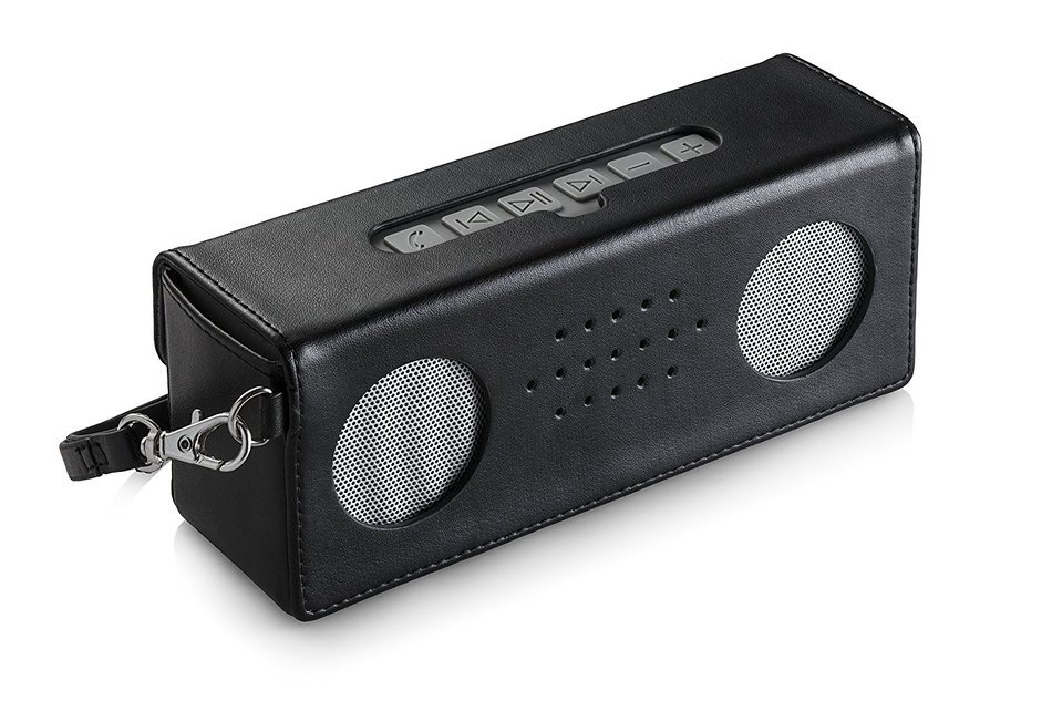 SoundBlock CUSTOM Bluetooth Wireless Stereo Speaker for Computers & Smartphones - Bluetooth 3.0 Technology with... N5