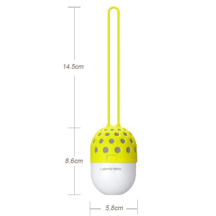 LIGHTSTORY Sports Bluetooth Speaker, Portable Color Changing Firefly Wireless LED Light Speaker With Waterproof... N13