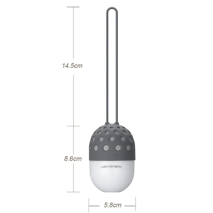 LIGHTSTORY Sports Bluetooth Speaker, Portable Color Changing Firefly Wireless LED Light Speaker With Waterproof... N16