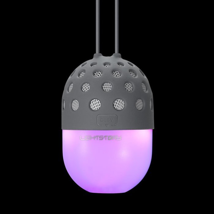 LIGHTSTORY Sports Bluetooth Speaker, Portable Color Changing Firefly Wireless LED Light Speaker With Waterproof... N17