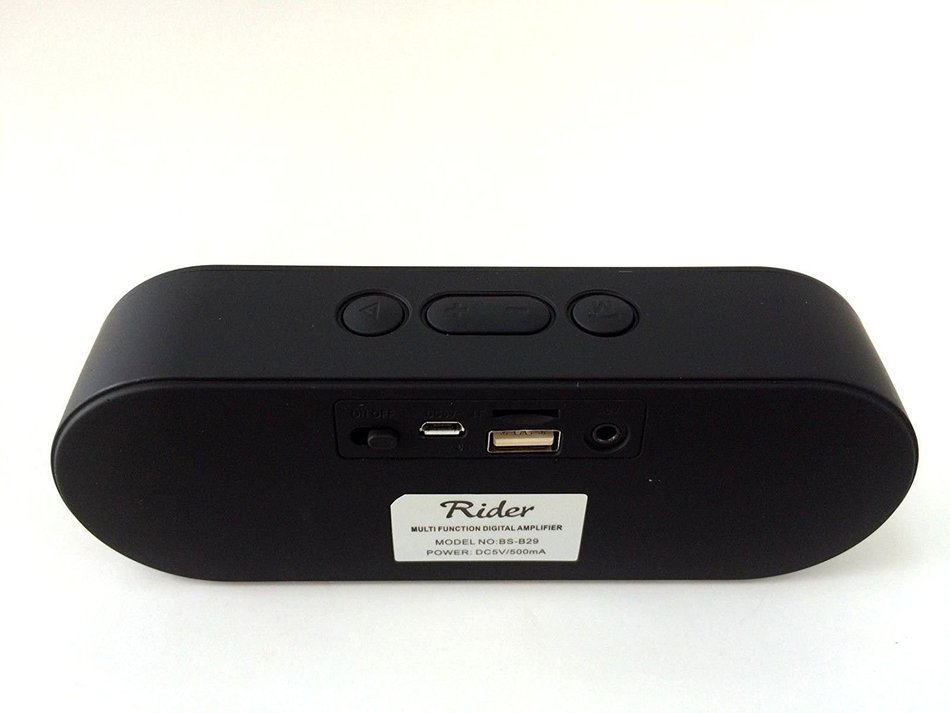 Bluetooth Speakers,rider Wireless Portable Bluetooth Speaker Support Hands-free Function Tf Card for Apple Iphone... N3