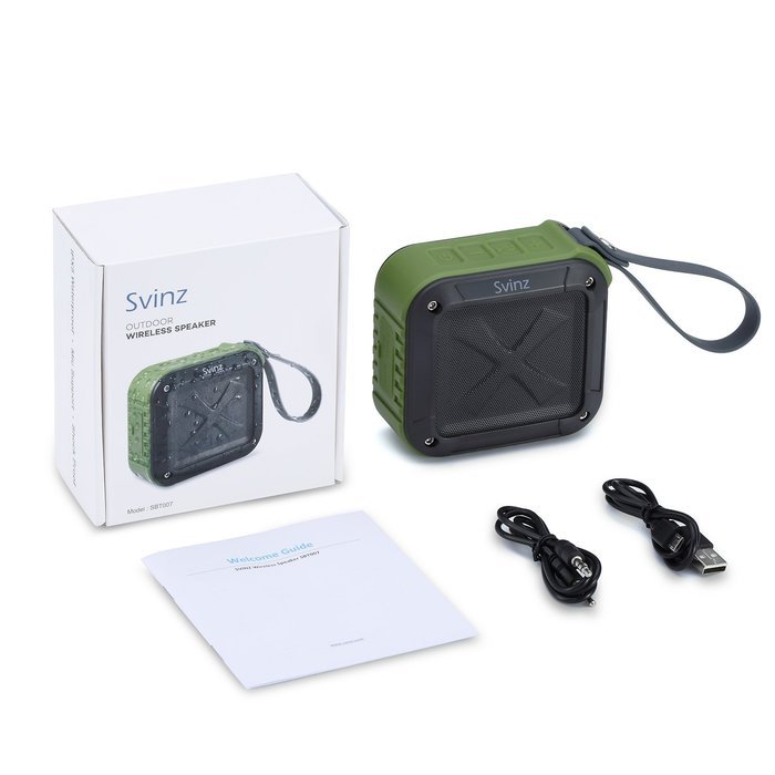 Ultra Portable IPX5 Waterproof Bluetooth Speakers, 12-Hour Playtime, Outdoor And Shower Wireless Bluetooth Speaker... N6
