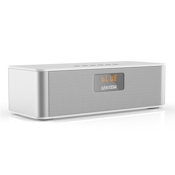 Bluetooth Speakers, Ubetter Portable Wireless Speaker, FM Radio & LCD Display, High-Definition Sound Quality made... N8