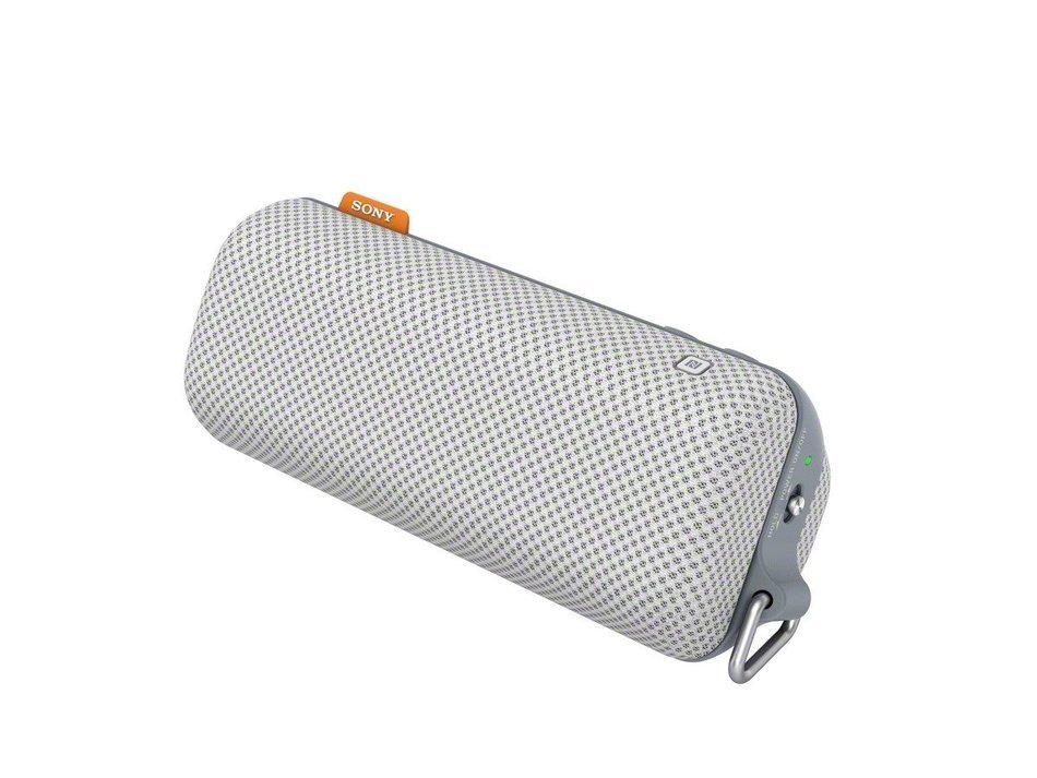 Sony SRSBTS50 Portable Splash-Proof NFC Bluetooth Wireless Speaker System (White - Discontinued by Manufacturer)