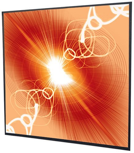 Draper 250094 133-Inch Cineperm HDTV Fixed Projection Screen (Gray)