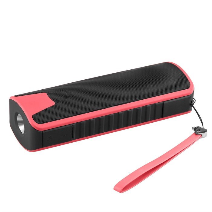 Pacuwi Stereo Wireless Bluetooth Speaker With 4000 mAh Power Bank, Flashlight, Works for PC,iPhone, iPad Mini,... N8