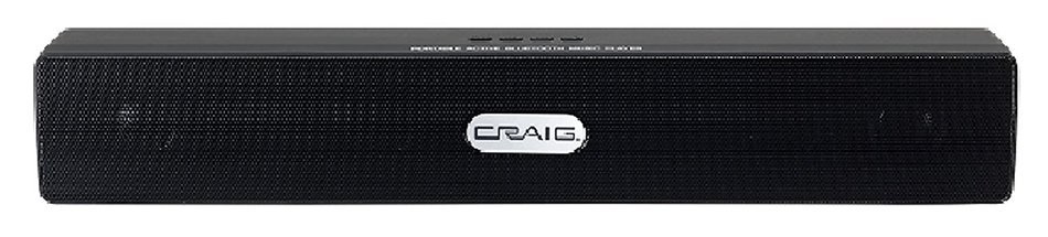 Craig Electronics Portable Speaker with USB/Micro SD Slot and Bluetooth Wireless Technology