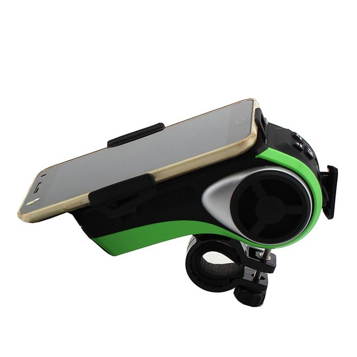 Bikonnect All(10)-In-1 Bike Speaker - Phone Mount Bluetooth Phone Answering Audio MP3 Player Phone Charger Bicycle... N2