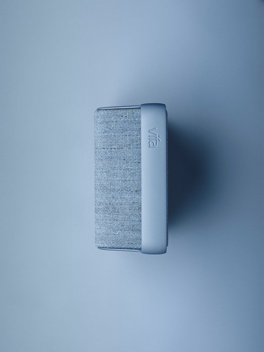 Vifa Oslo Compact Rechargeable Hi-Resolution Bluetooth Portable Speaker- Anthracite Grey N12