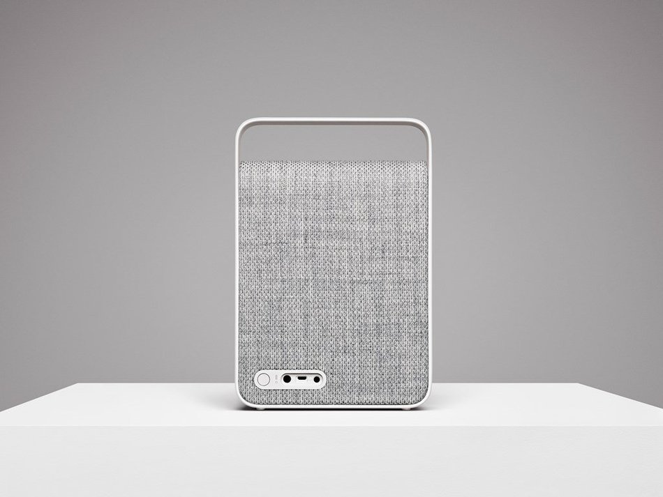 Vifa Oslo Compact Rechargeable Hi-Resolution Bluetooth Portable Speaker- Anthracite Grey N18