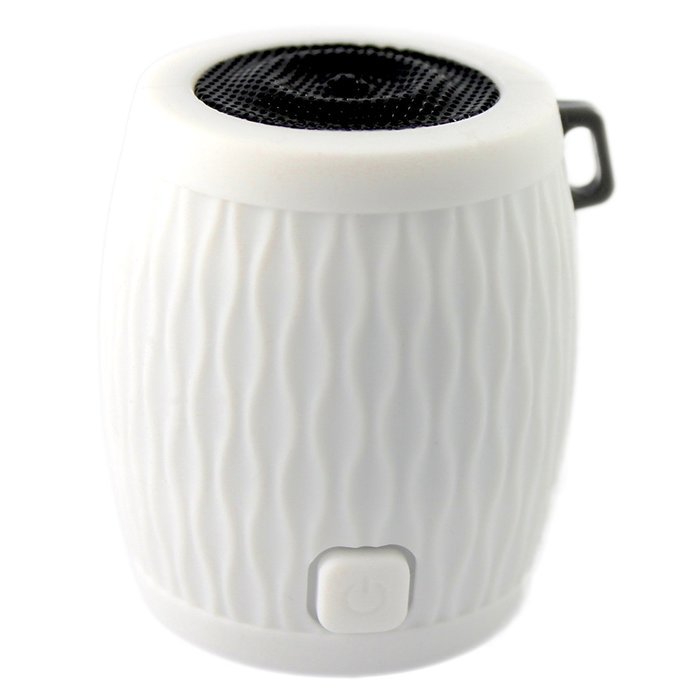 WAAV Rocker Mini Bluetooth Speaker for iOS (White), iPhone, iPod, iPad and Android devices (works with any bluetooth...