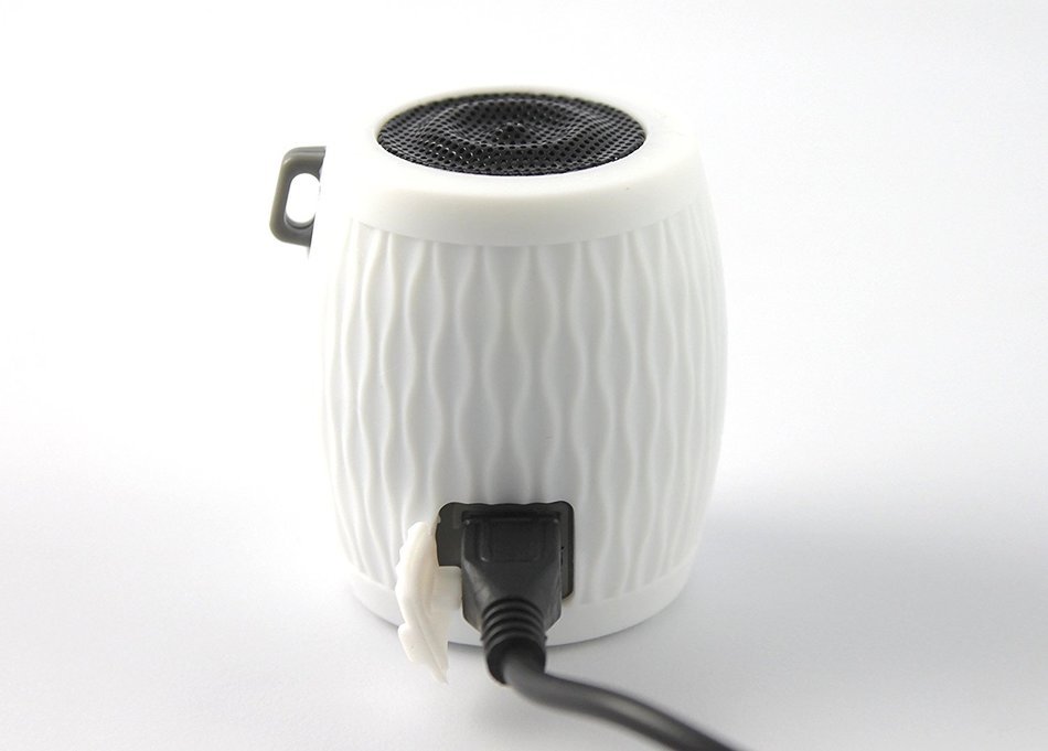 WAAV Rocker Mini Bluetooth Speaker for iOS (White), iPhone, iPod, iPad and Android devices (works with any bluetooth... N4