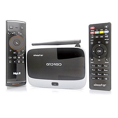 Ideastar BX09 Quad-Core Android 4.2.2 Mini PC Google TV Player with F10 Air Mouse(2GB RAM,8GB ROM,Bluetooth)