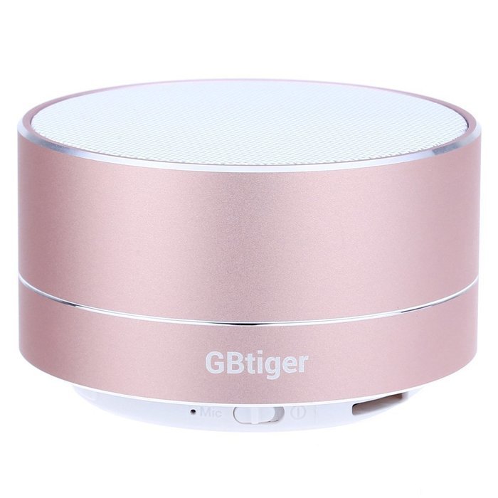 GBtiger Portable Wireless Bluetooth 3.0 Speaker Stereo SoundBox with Hands-free Microphone/ TF Card Music Playing...